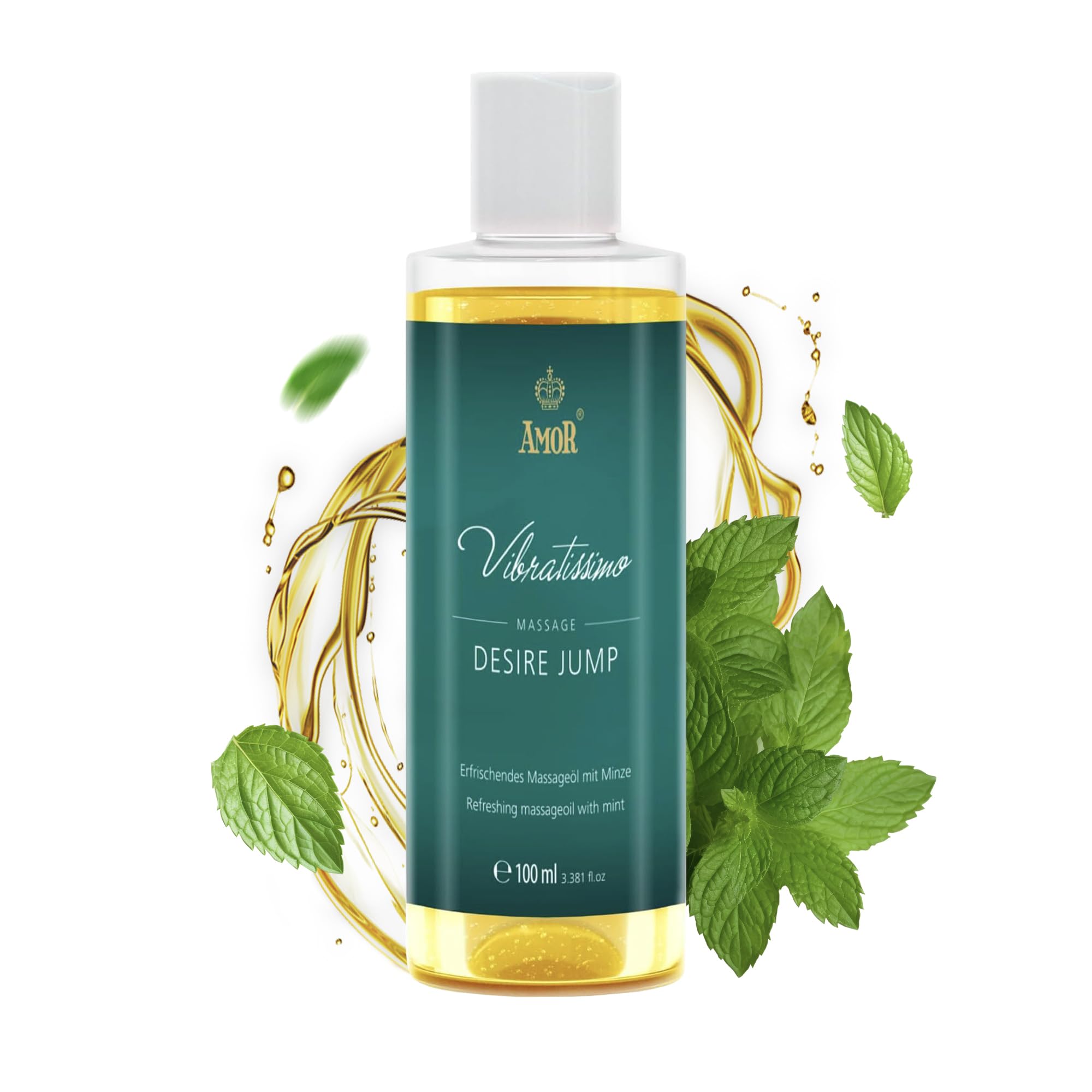 Amor Vibratissimo Hot Moments olio massaggio 250 ml riscaldante