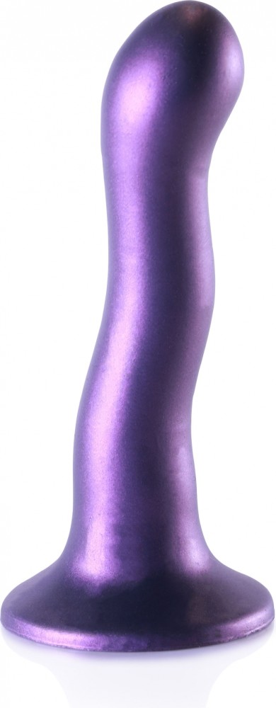 Ouch Ultra Soft Curvy G-Spot Dildo 7" viola 17 cm