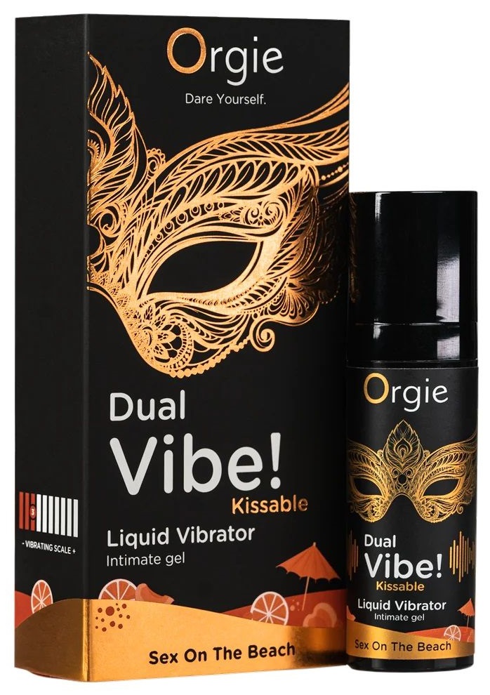 Orgie Dual Vibe Sex On The Beach gel eccitante vibrante