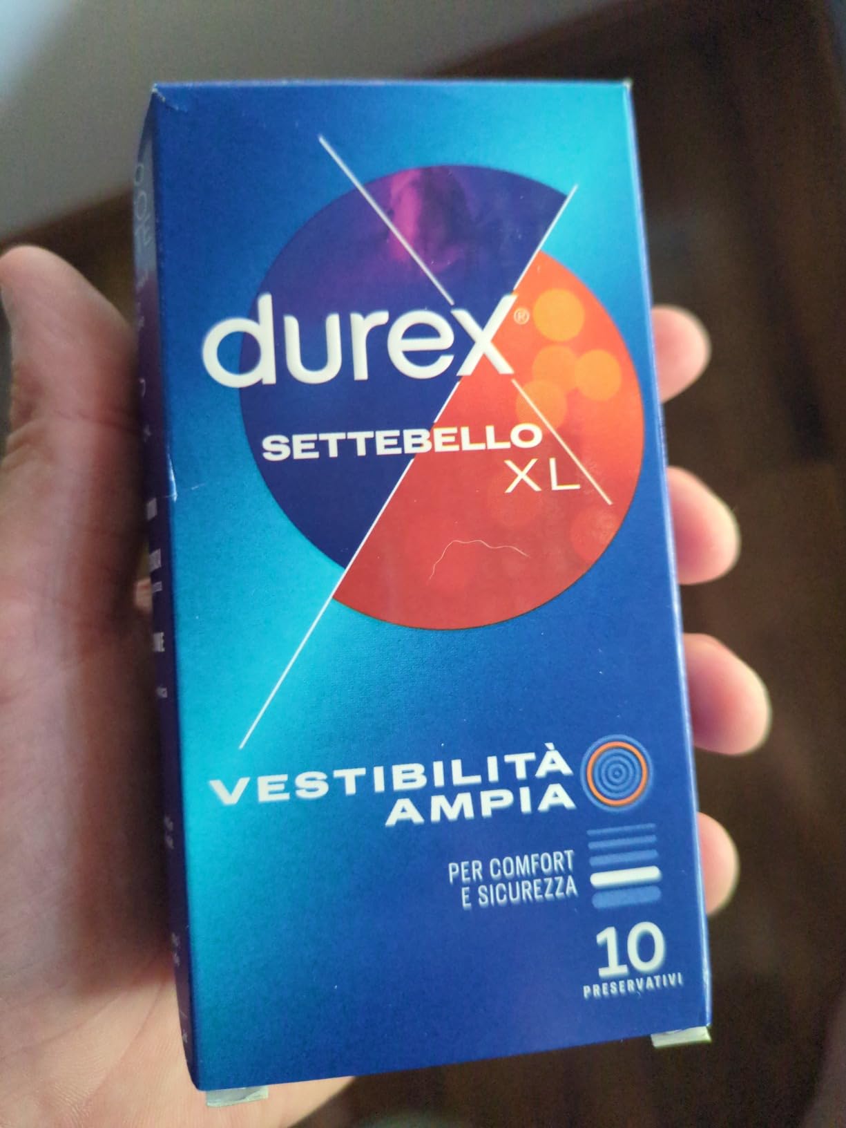 Durex Settebello XL preservativi 10 pezzi extra large