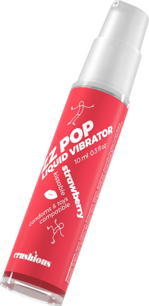 Crushious Zz Pop vibratore liquido fragola