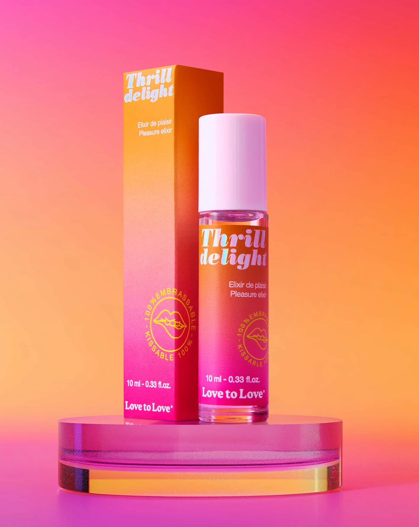 Love to Love Thrill Delight gel stimolante roll-on cocco