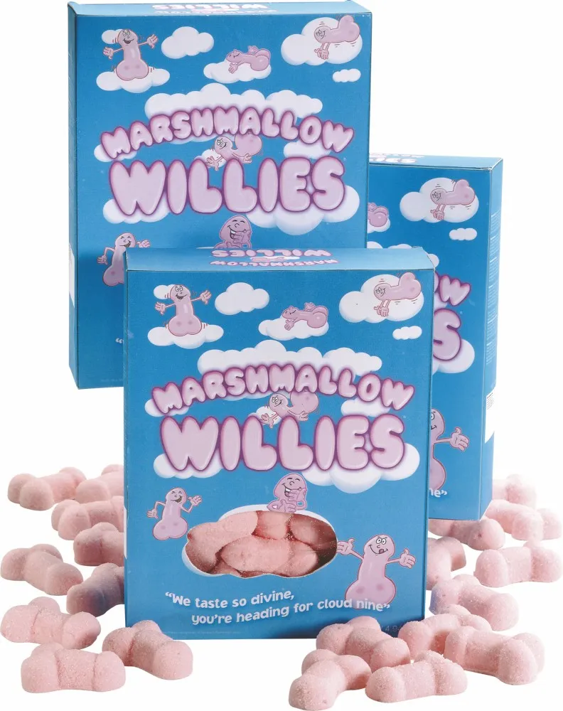 Spencer & Fleetwood Marshmallow Willies caramelle rosa zuccherate