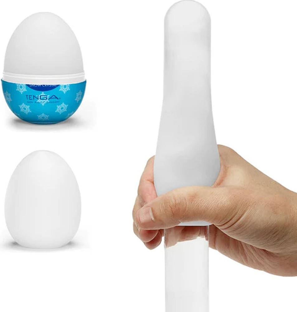 Tenga Egg Snow Crystal masturbatore uomo effetto freddo