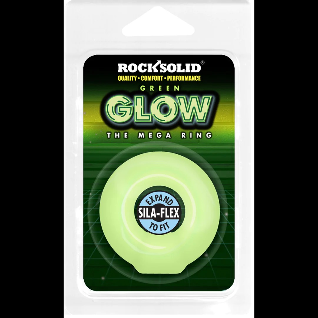 Doc Johnson Mega Ring anello fallico fosforescente verde