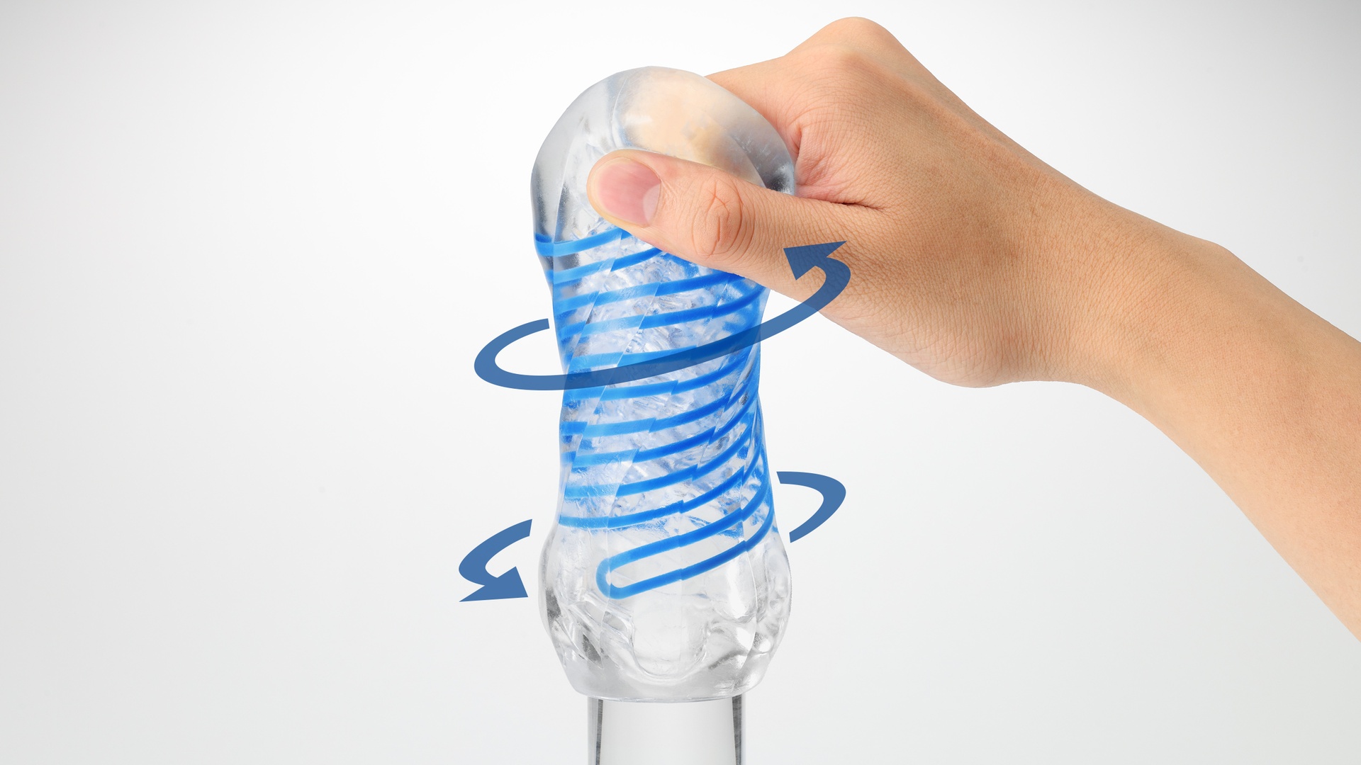Tenga Spinner DX masturbatore maschile spirale rotante