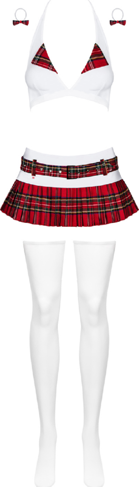 Obsessive Schooly costume sexy studentessa scozzese