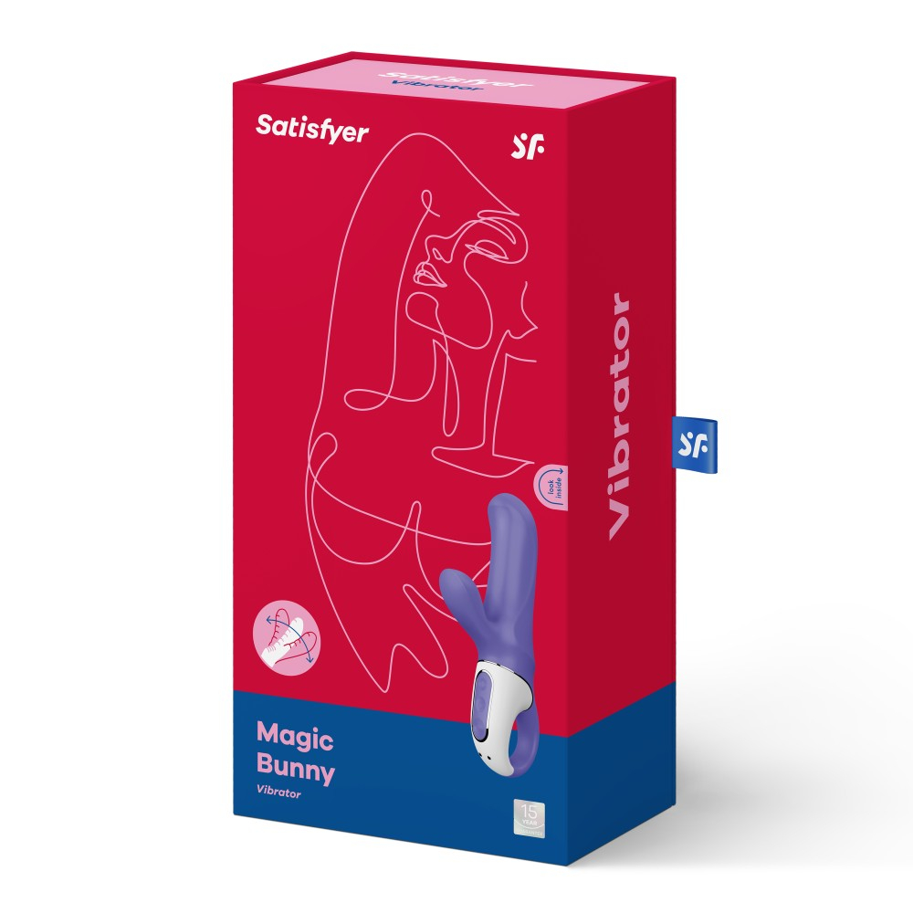 Satisfyer Magic Bunny vibratore rabbit silicone 12 funzioni