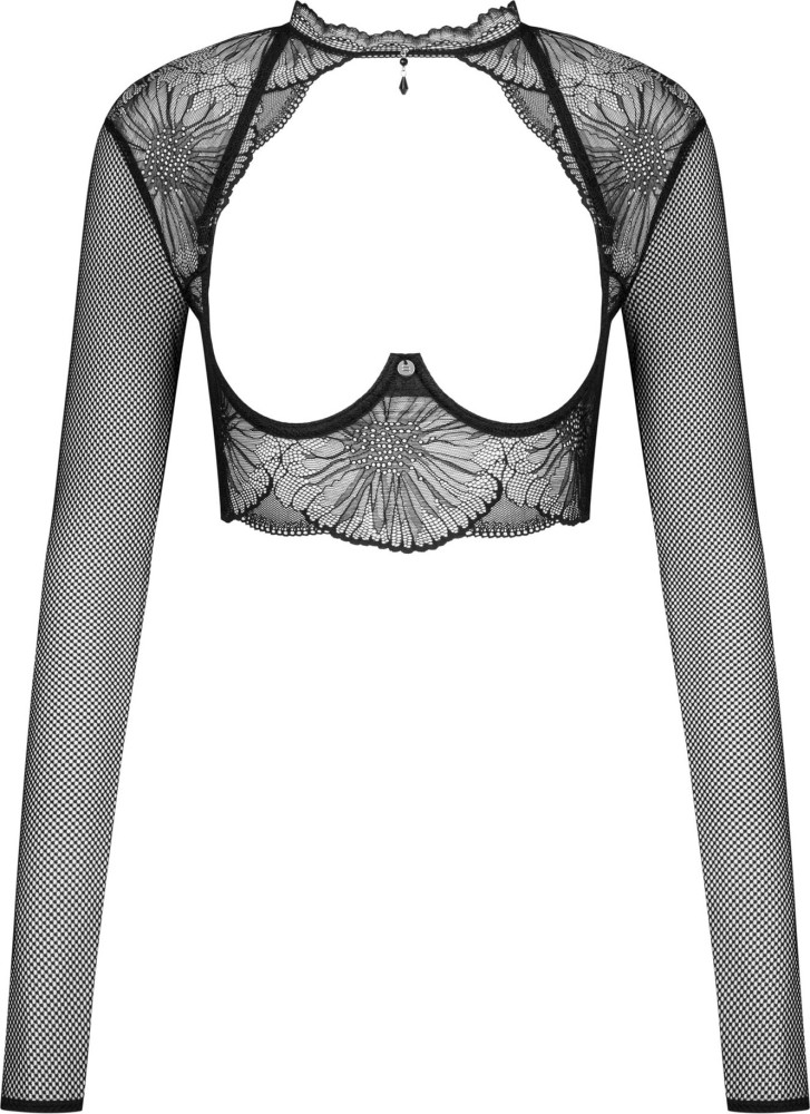 Obsessive Mibelia top sexy rete pizzo taglia M/L