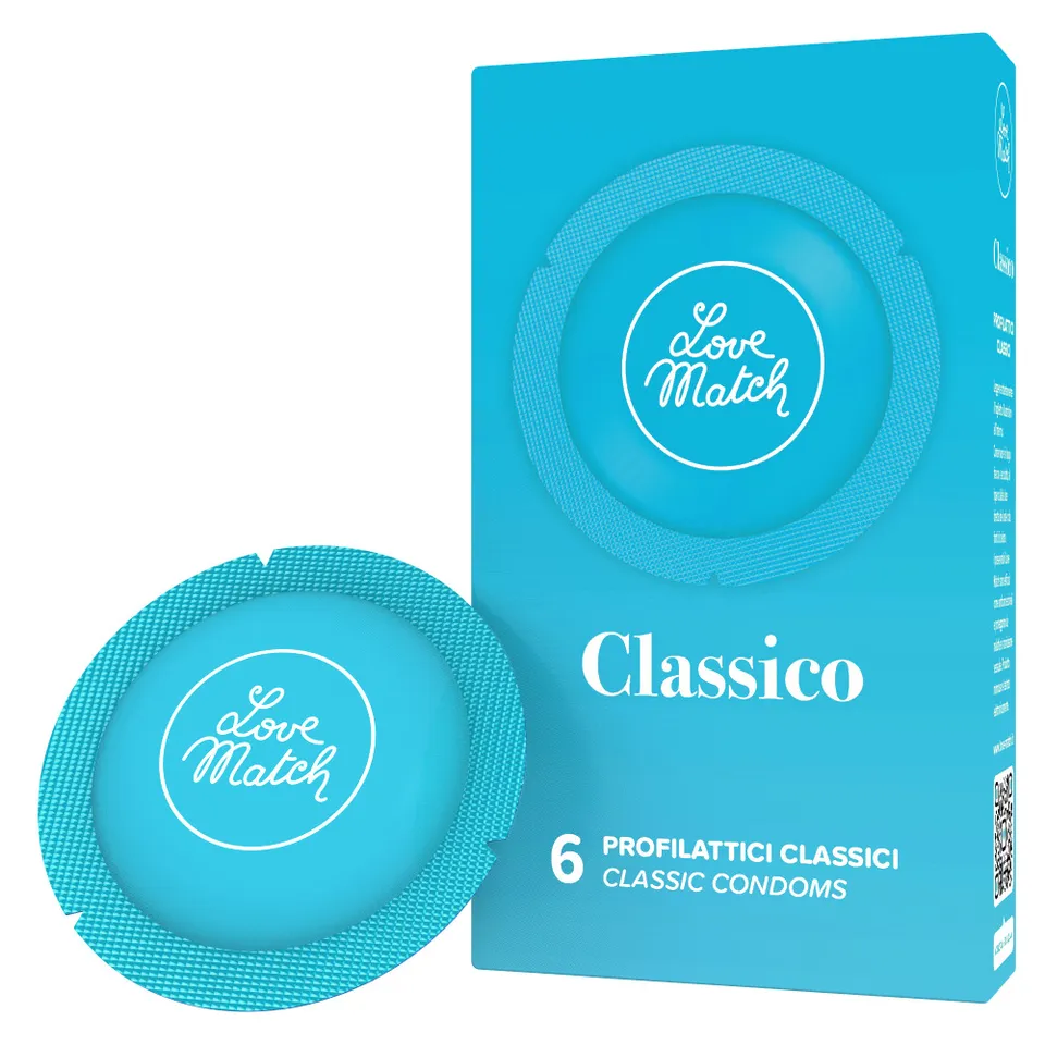 LoveMatch Classico preservativi classici 6 pezzi misura confortevole