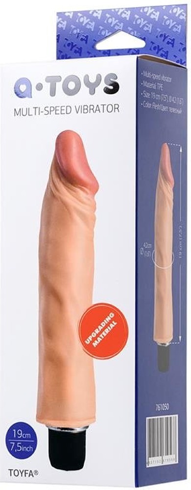 A-Toys Mang 761048 vibratore realistico 17 cm venato