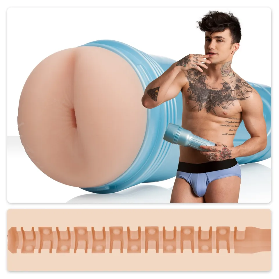 Fleshjack Boys Jake Bass masturbatore anale Dream