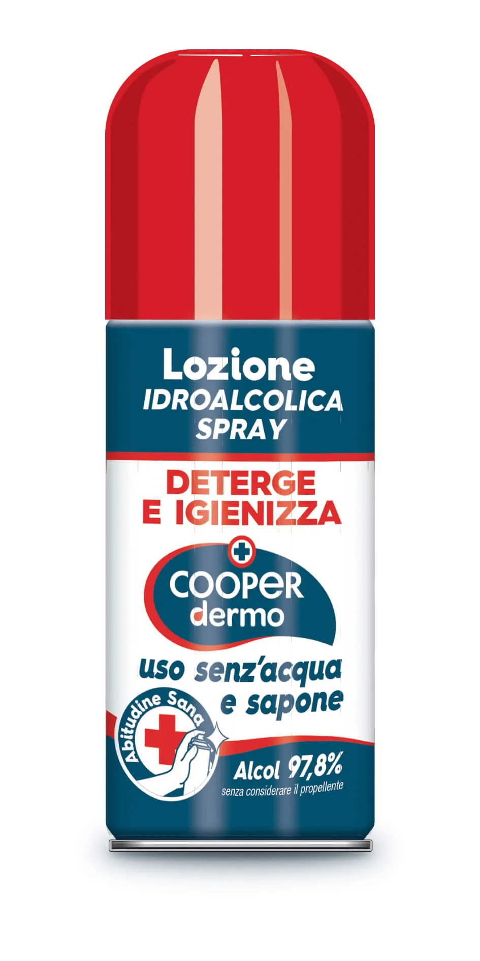 Cooper Dermo Spray igienizzante mani spray 100ml alcol