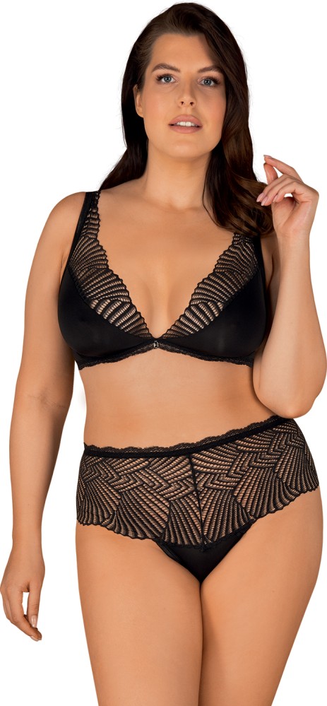 Obsessive Klarita completino intimo pizzo S/M reggiseno mutandina