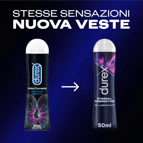 Durex Eternal Connection Gel Siliconico 50 ml Lunga Durata