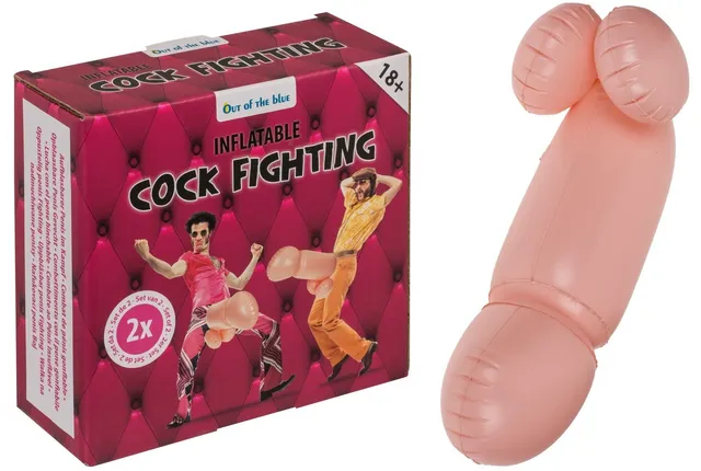 Out of the Blue Inflatable Cock Fighting falli gonfiabili set 2 pezzi PVC