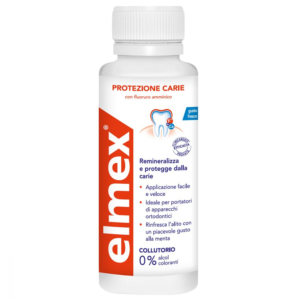 Elmex Protezione Carie collutorio senza alcol fluoro amminico