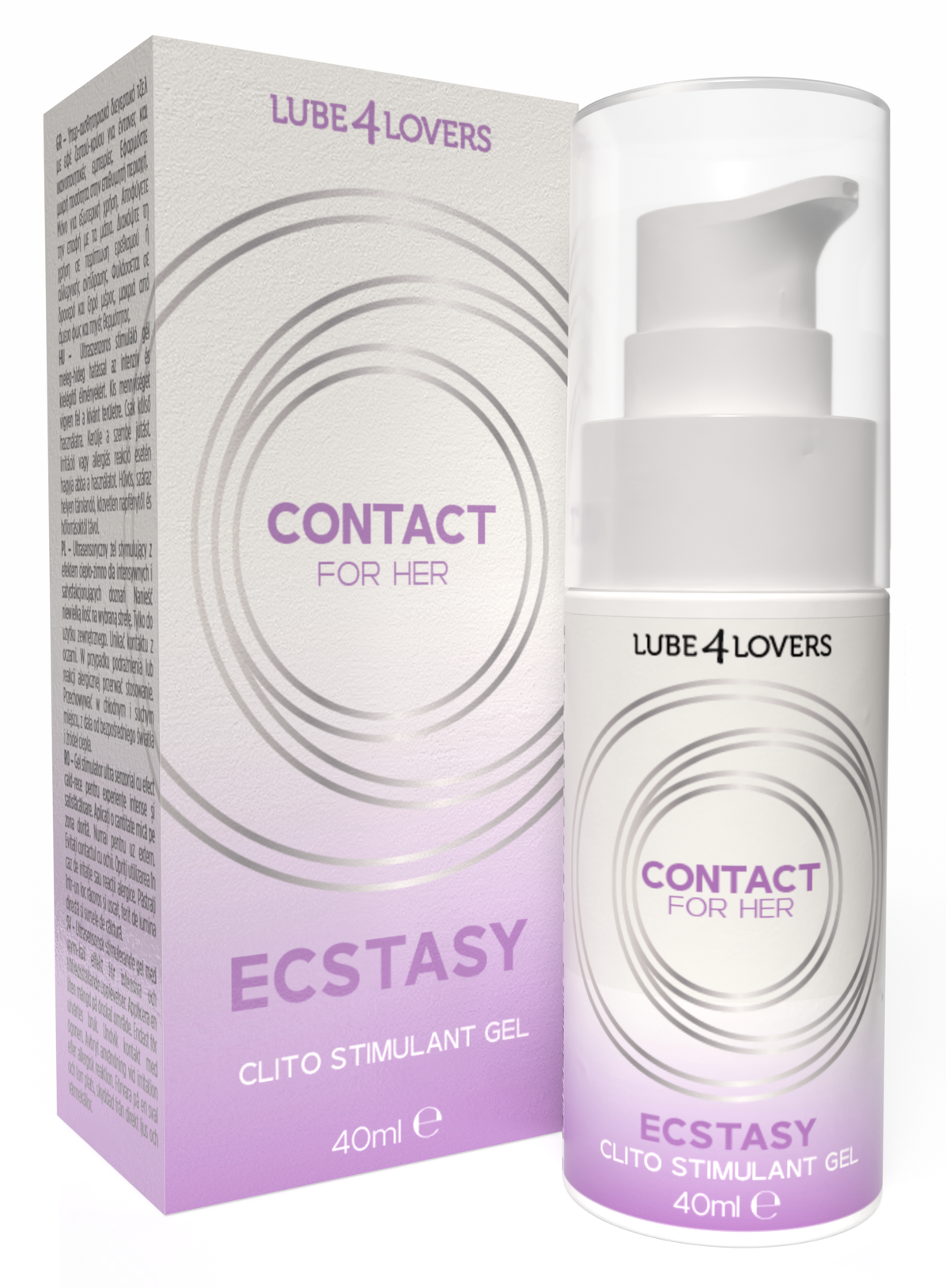 Lube4Lovers Ecstasy gel stimolante donna 40 ml caldo-freddo