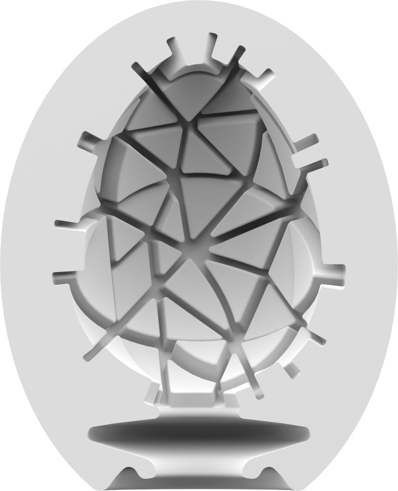 Satisfyer Egg Crunchy masturbatore ovetto TPE