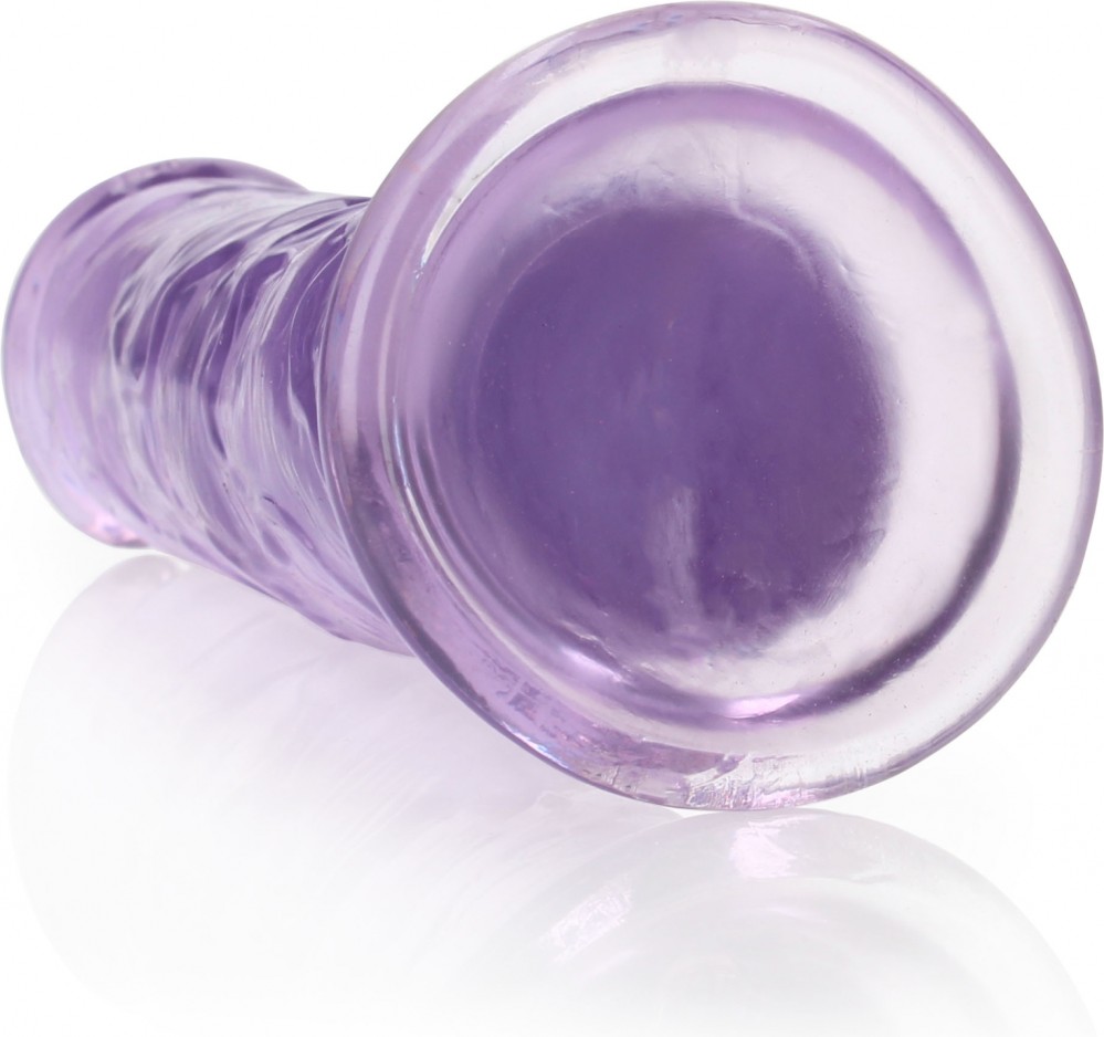 RealRock Straight 9 dildo realistico ventosa viola