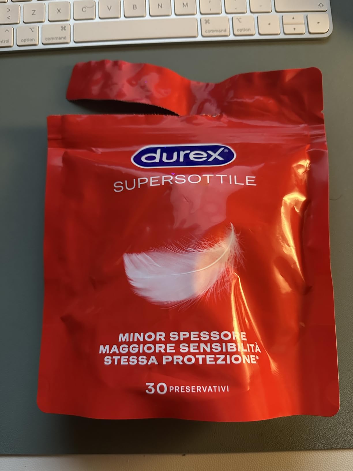 Durex SuperSottile preservativi sottili 56 mm 30 pezzi sensibili