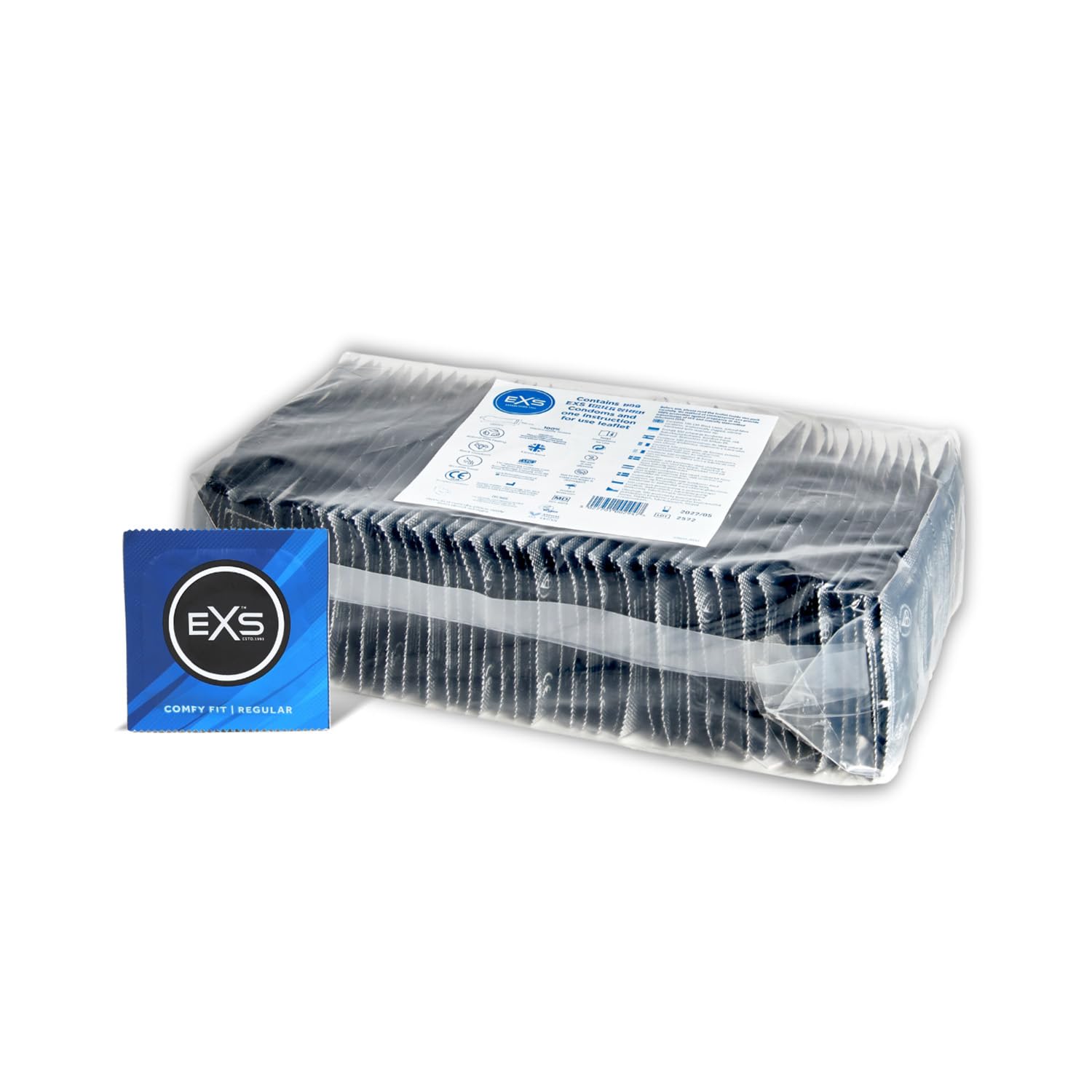 EXS Snug Fit 49mm Preservativi 144 Pezzi Aderenti